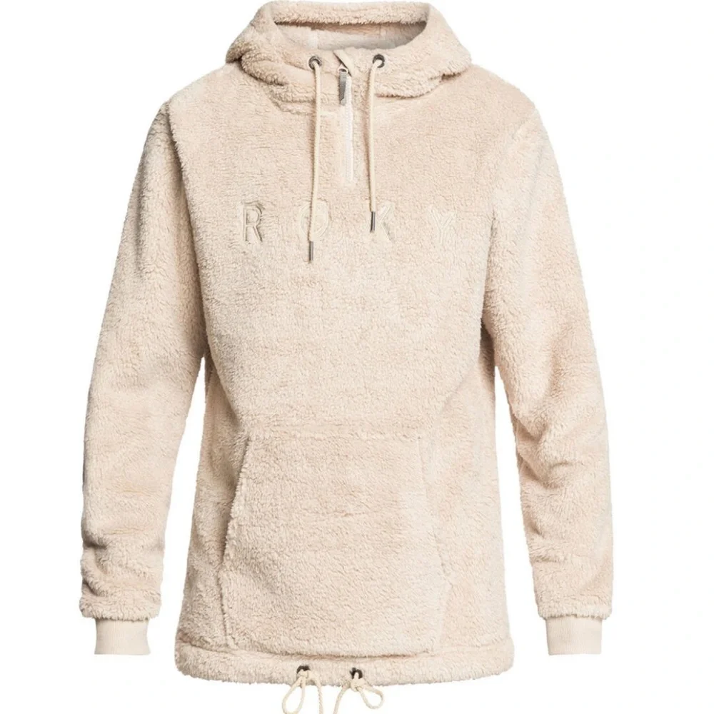 ✨ ROXY PLUMA SHERPA HOODIE SWEATER ✨ - Picture 12 of 14